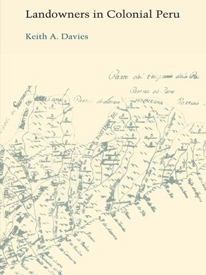cover image of Landowners in Colonial Peru